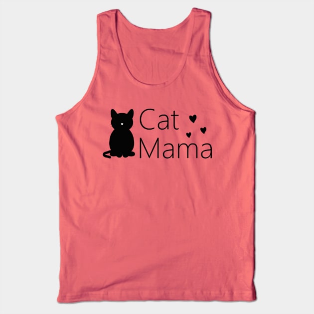 Cat Mama Tank Top by PandLCreations